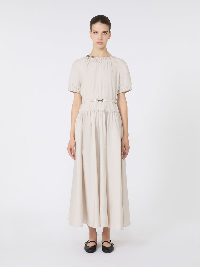 Cotton poplin dress