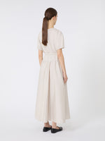 Cotton poplin dress