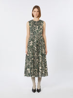 Printed cotton voile dress