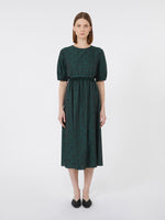 Jacquard cotton dress