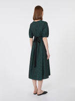 Jacquard cotton dress