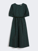 Jacquard cotton dress
