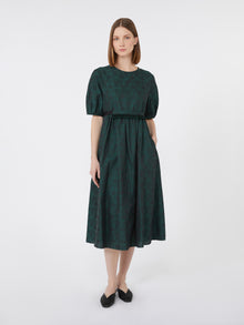 Jacquard cotton dress