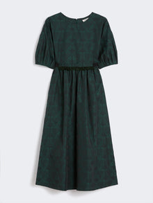 Jacquard cotton dress