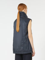 Water-repellent padded gilet