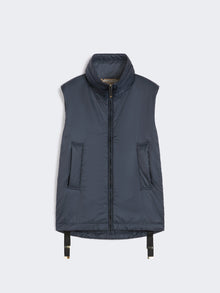 Water-repellent padded gilet