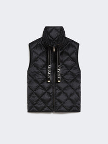 Water-repellent nylon canvas gilet