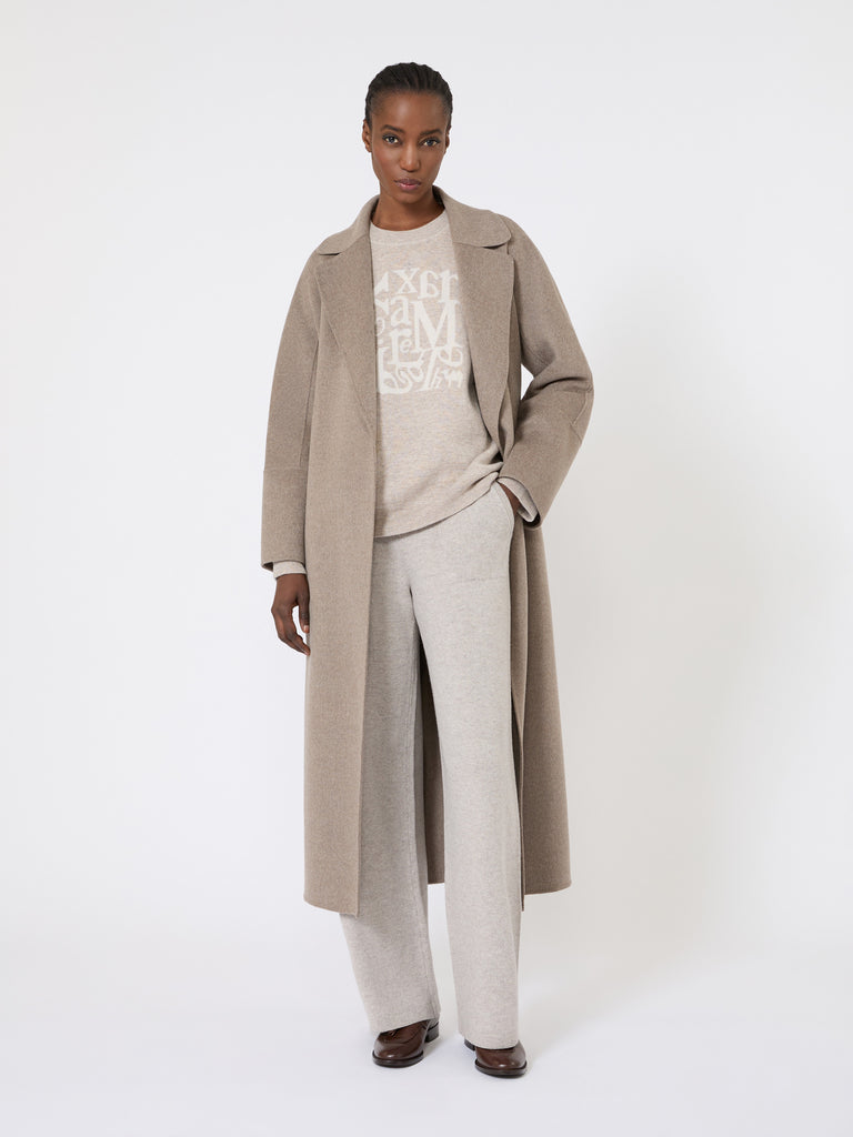 Wool and cashmere trousers