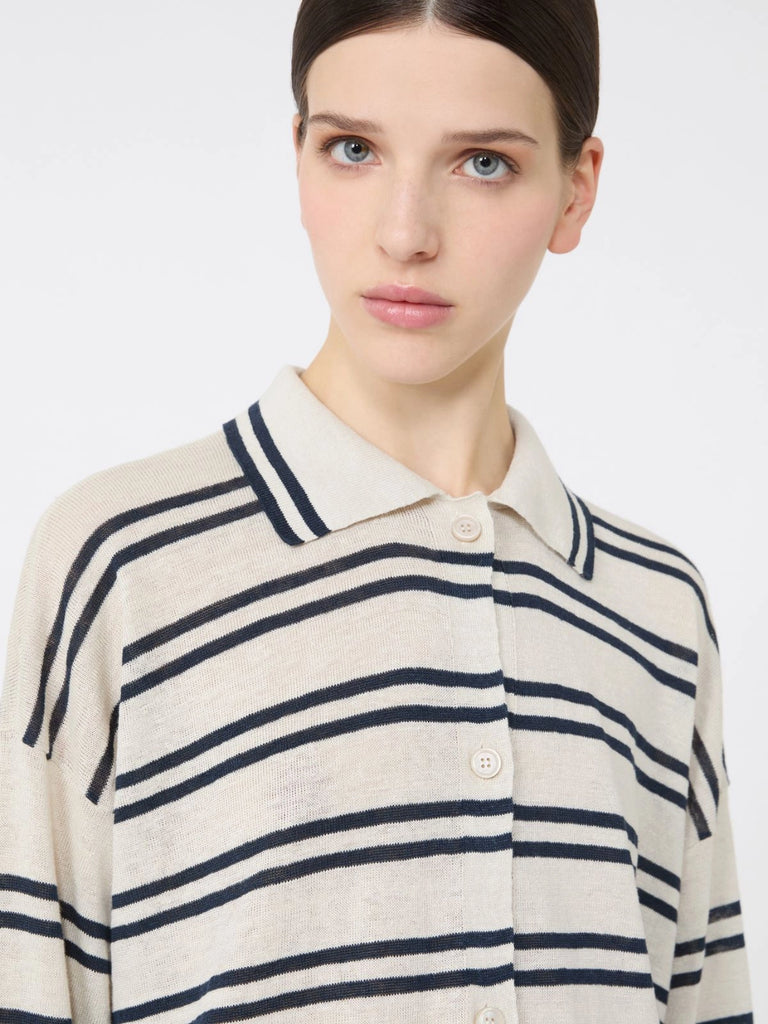 max mara كارديغان من خيوط الكتان