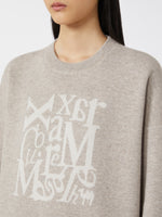 Wool and cashmere crew-neck sweater