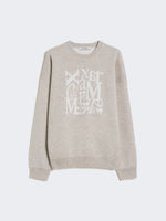 Wool and cashmere crew-neck sweater