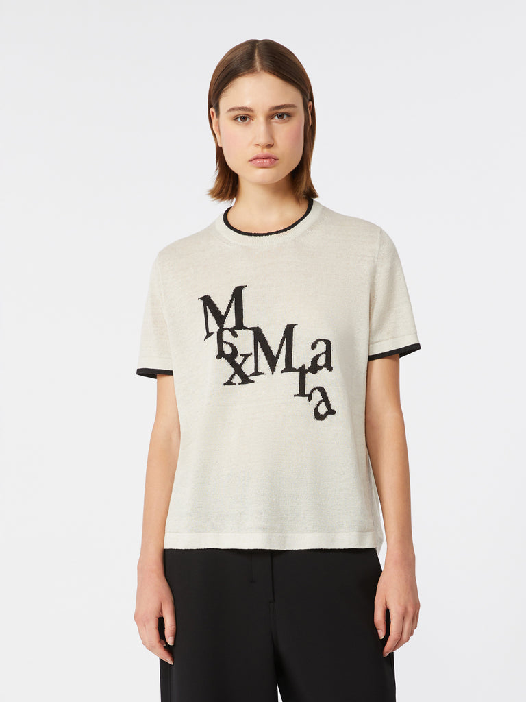 max mara pure linen yarn sweater