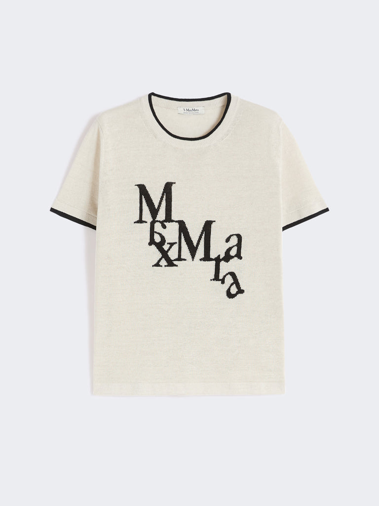 max mara pure linen yarn sweater