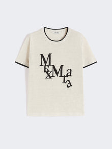 Pure linen yarn sweater