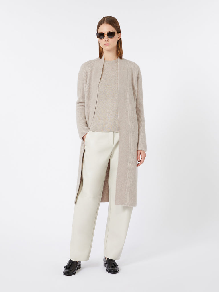 Boxy-fit wool and cashmere sweater