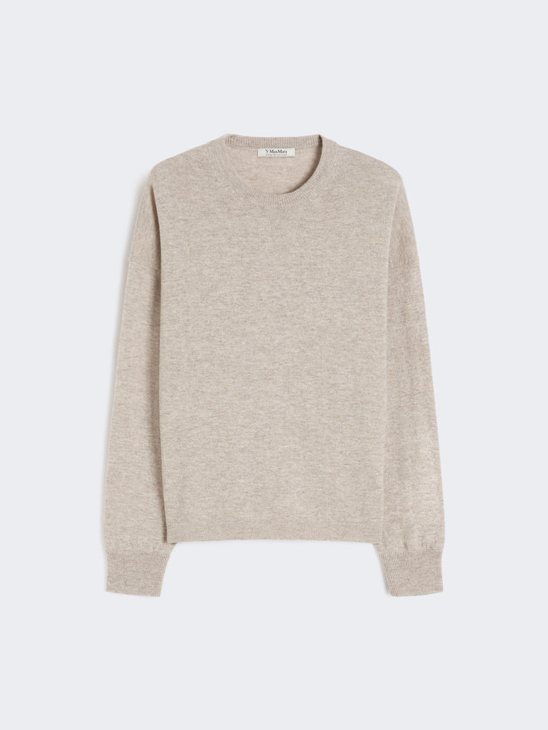 Boxy-fit wool and cashmere sweater