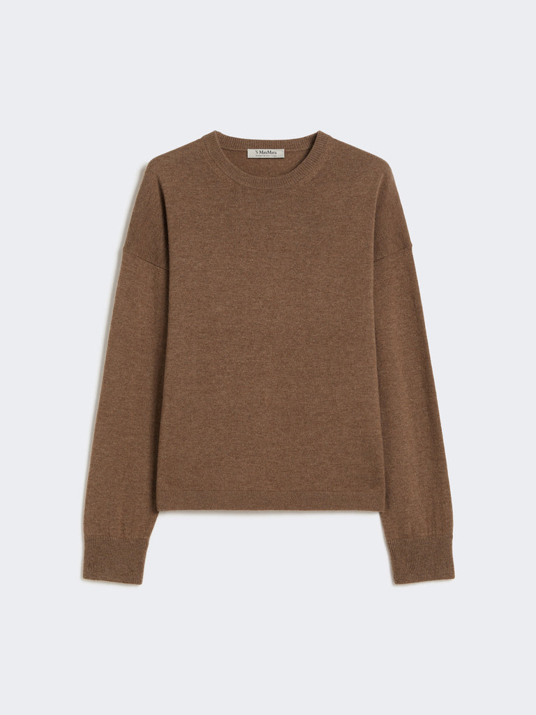 Boxy-fit wool and cashmere sweater