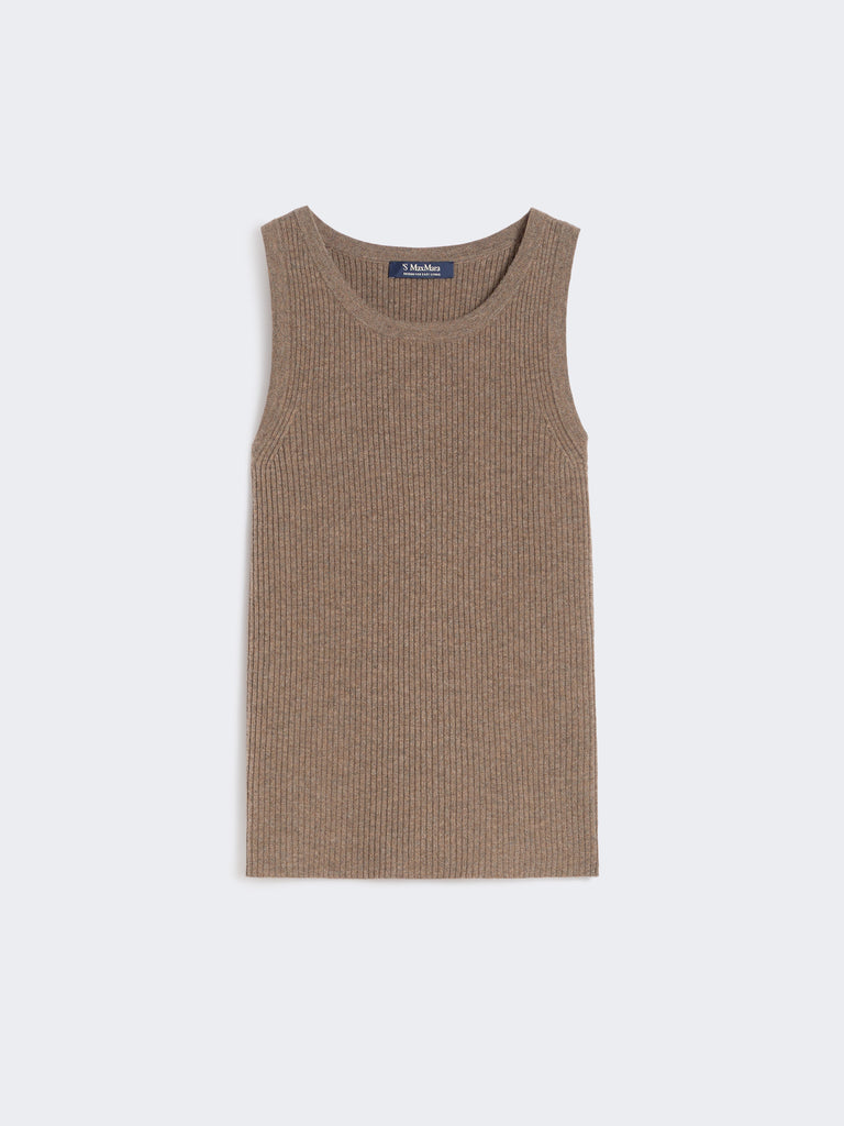 Wool and cashmere top