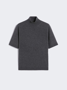 Wool polo-neck sweater