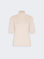 Wool Polo-Neck Sweater for Women - Albino - Max Mara KSA