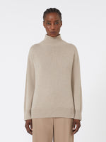 Cashmere polo-neck sweater