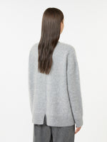Brushed cashmere jumper