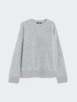 Brushed cashmere jumper