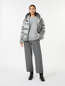 Brushed cashmere jumper