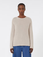 Comfortable wool and cashmere sweater
