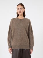 Max Mara Yak yarn sweater with scarf detail for Women
