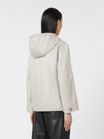 max mara padded water-repellent canvas hooded jacket for women