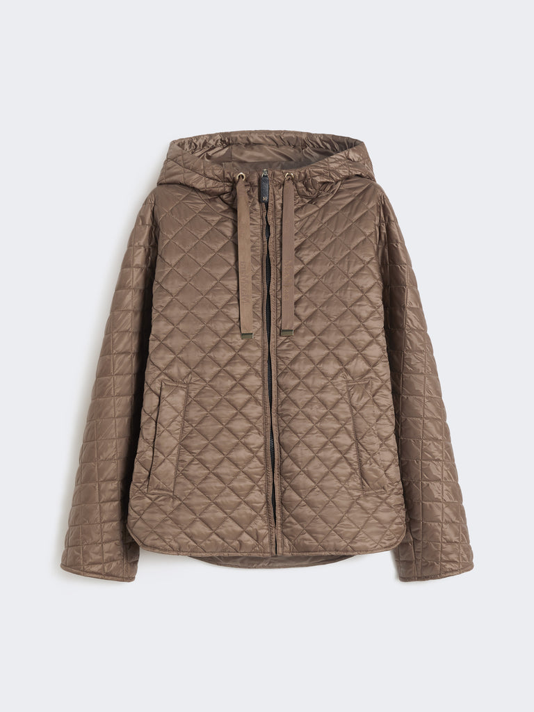 max mara quilted water-repellent canvas padded jacket