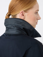 Reversible Padded Jacket In Radzmir And Water-Repellent Canvas for Women - Ultramarine - Max Mara KSA