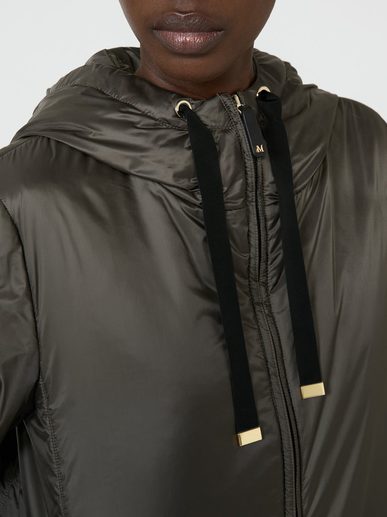 max mara padded water-repellent hooded jacket
