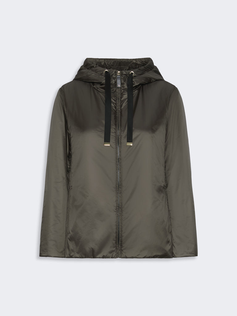 max mara padded water-repellent hooded jacket