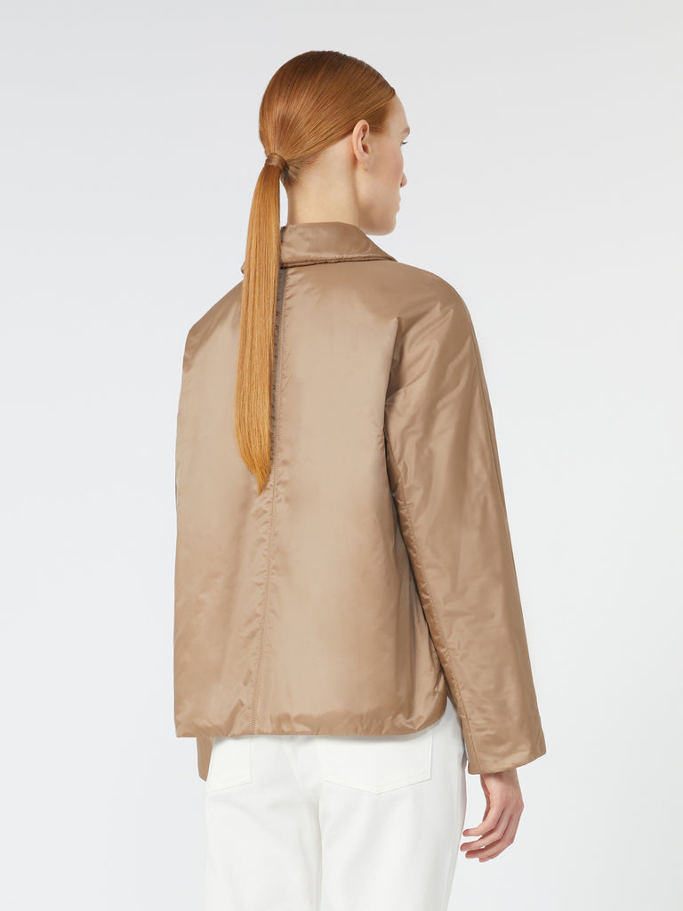 Padded jacket in water-repellent canvas