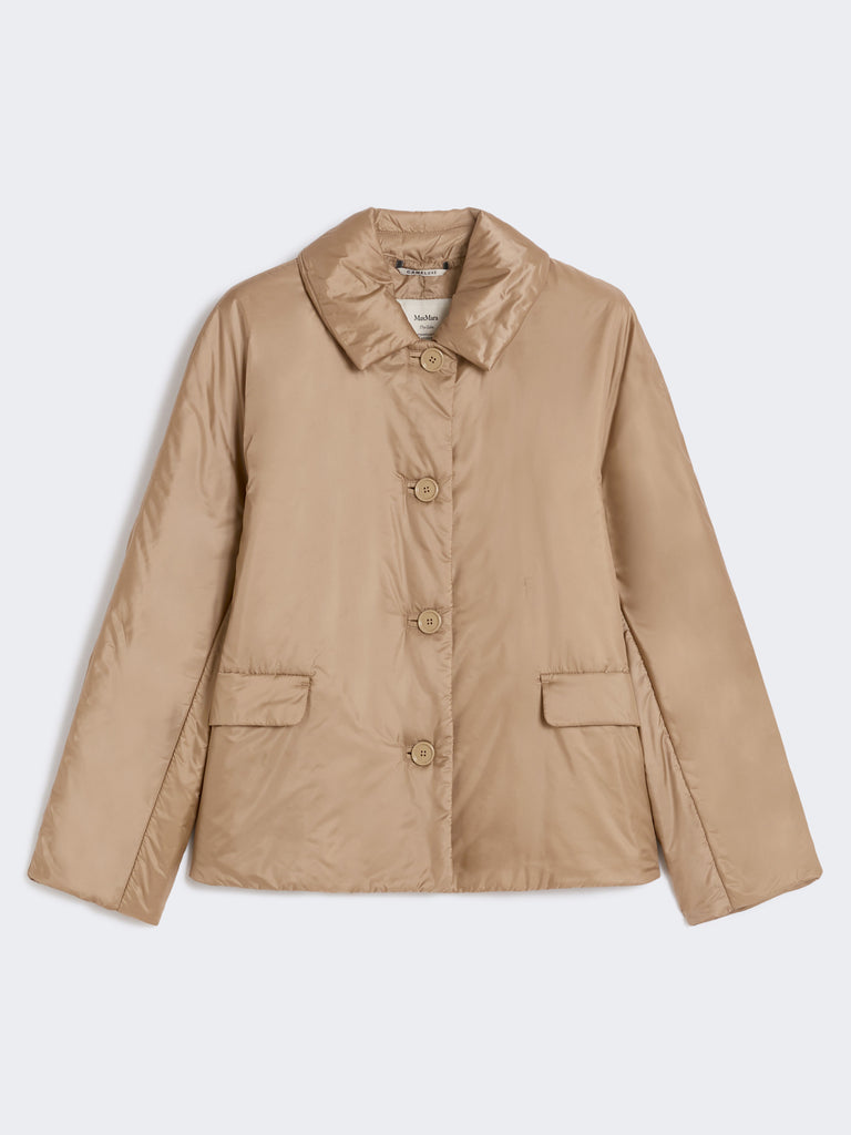 Padded jacket in water-repellent canvas