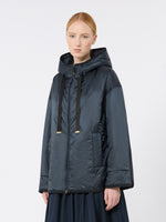 max mara oversized padded jacket in water-repellent canvas for women