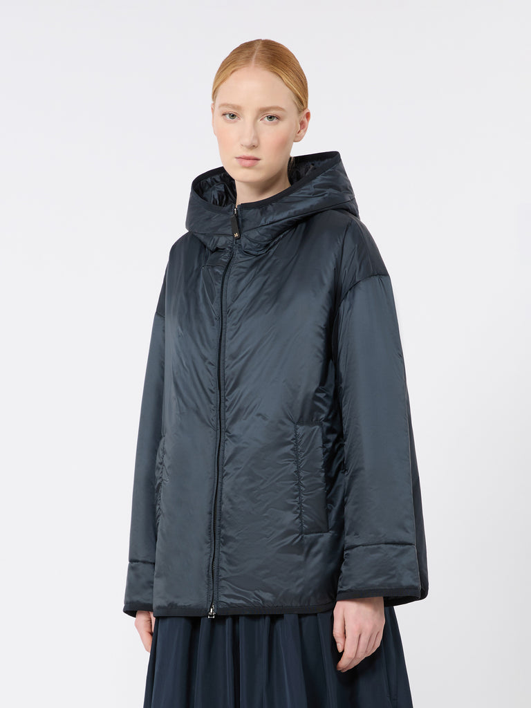 max mara oversized padded jacket in water-repellent canvas