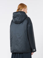 max mara oversized padded jacket in water-repellent canvas for women