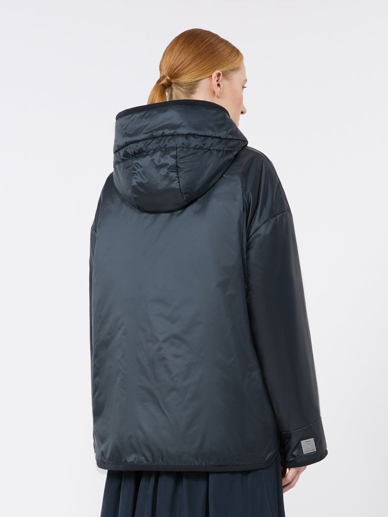 max mara oversized padded jacket in water-repellent canvas