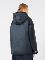 max mara oversized padded jacket in water-repellent canvas for women