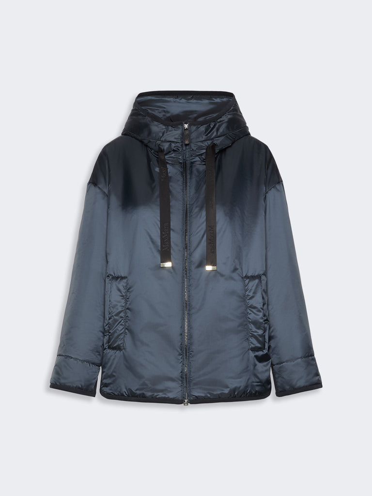 max mara oversized padded jacket in water-repellent canvas