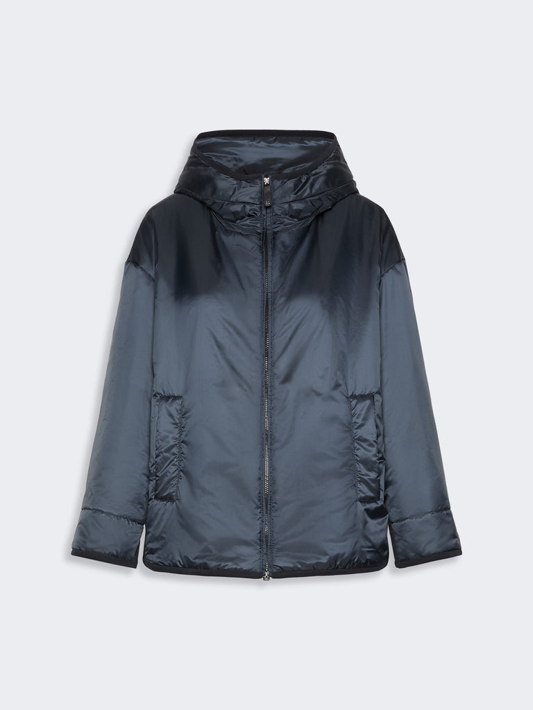 max mara oversized padded jacket in water-repellent canvas