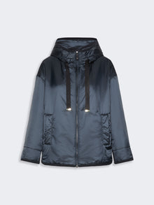 max mara oversized padded jacket in water-repellent canvas for women