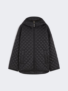 Reversible padded jacket in water-repellent canvas
