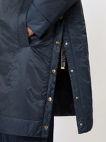 max mara water-repellent canvas padded parka for women