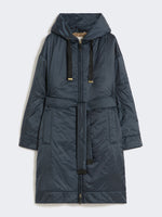 Water-Repellent Canvas Padded Parka for Women - Midnightblue - Max Mara KSA