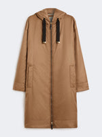 max mara water-repellent canvas padded parka for women