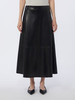 Coated fabric skirt